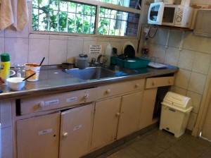 Kitchen at Hostel