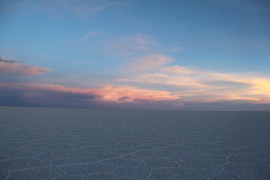 Sunset on Salt Flats - 34