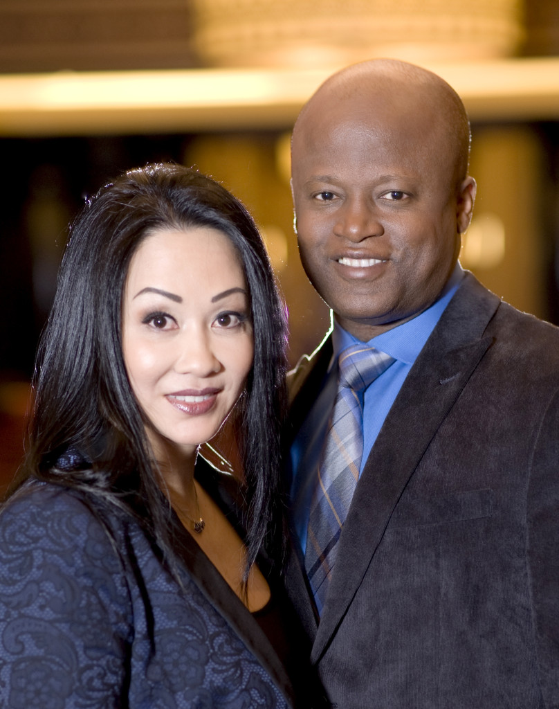 Amy Lee with MC business partner GM Maurice Ashley!
